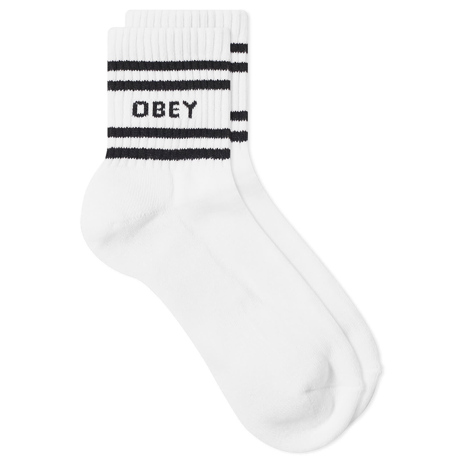 

Носки Obey Coop Logo Sock, цвет White & Black