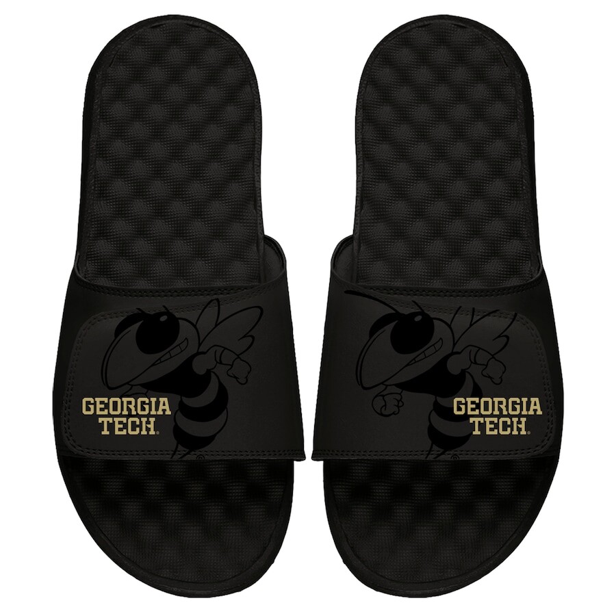 

Шлепанцы ISlide Georgia Tech Yellow Jackets, черный