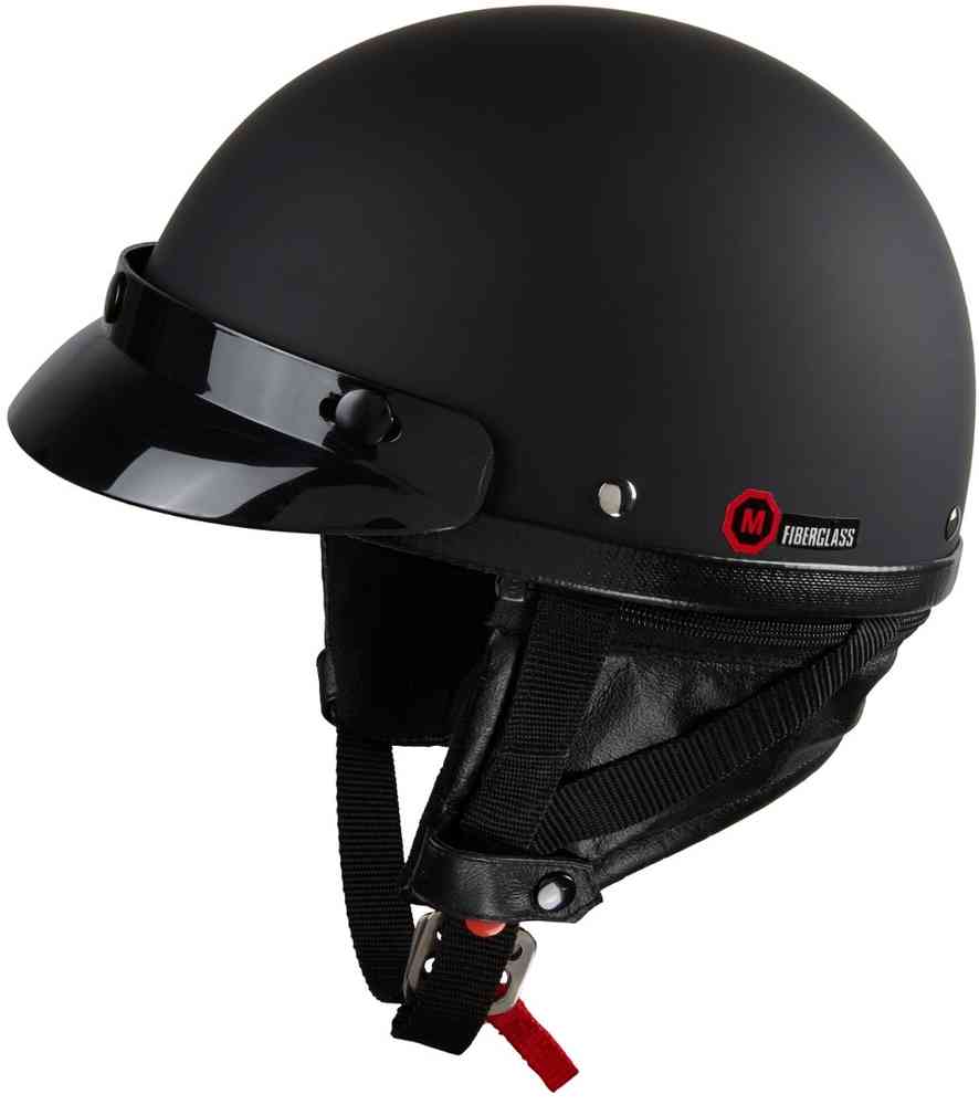 Полицейский реактивный шлем RB-520 Redbike, черный мэтт классический реактивный шлем rocc черный мэтт