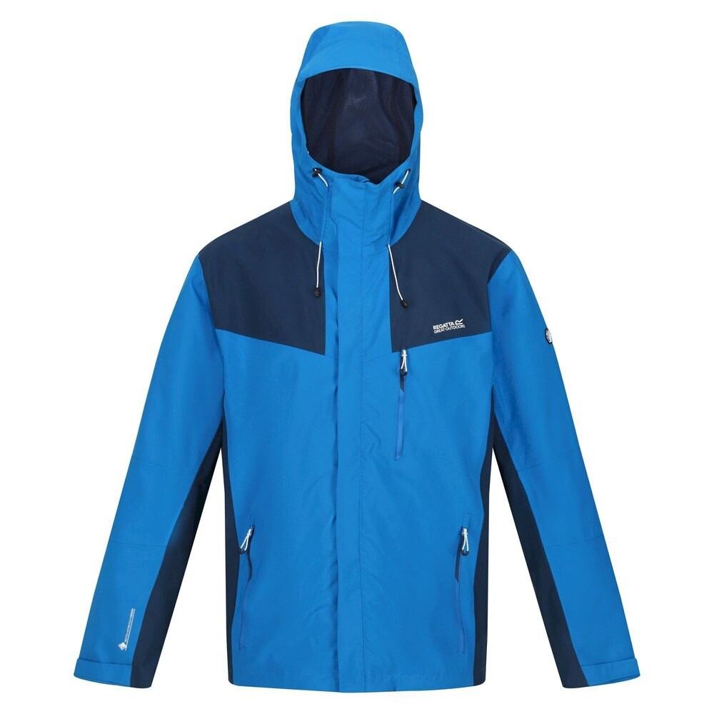

Куртка Regatta Birchdale Colour Block Hoodie Rain, синий