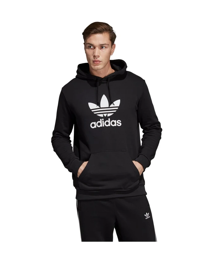 

Толстовка с трилистником для мужчин Adidas, черный