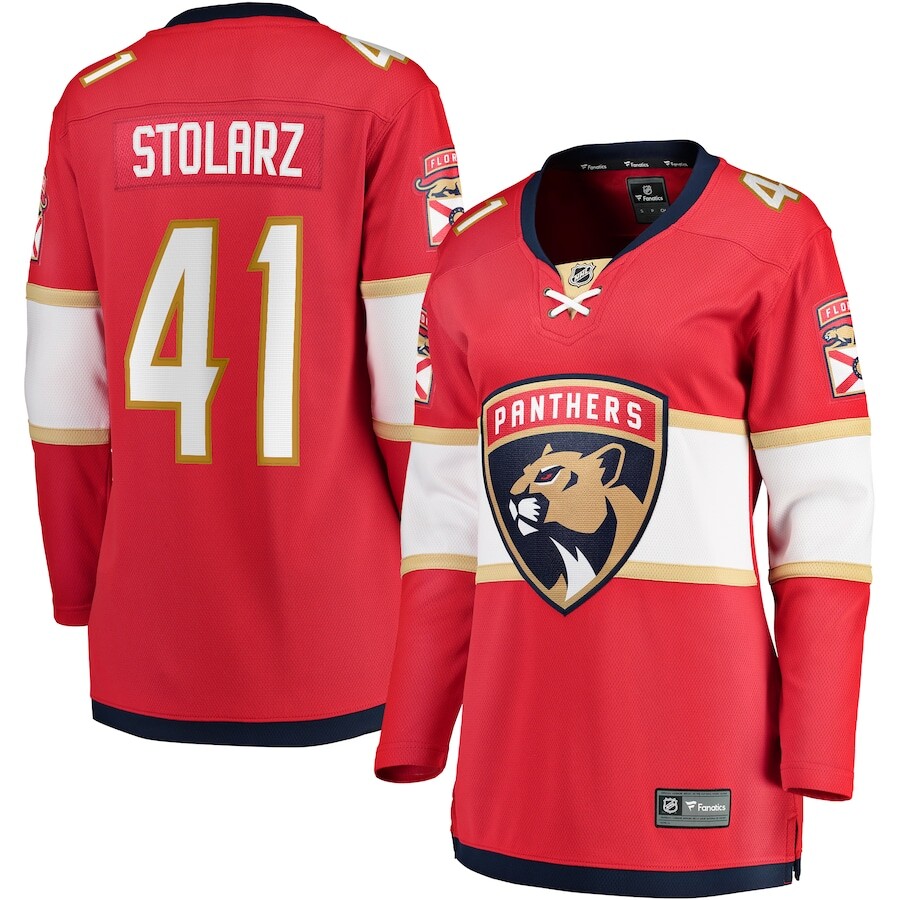 

Джерси Fanatics Branded Florida Panthers, красный