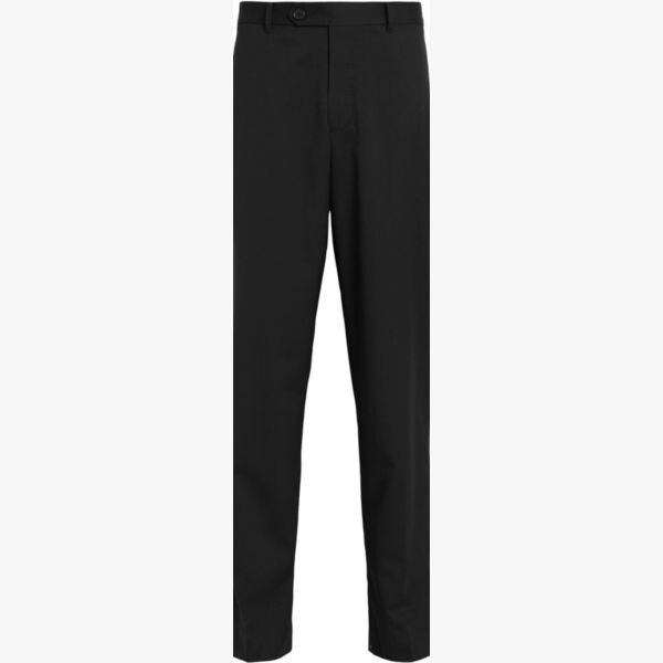 

Брюки прямого кроя mite из смесовой шерсти Allsaints, черный