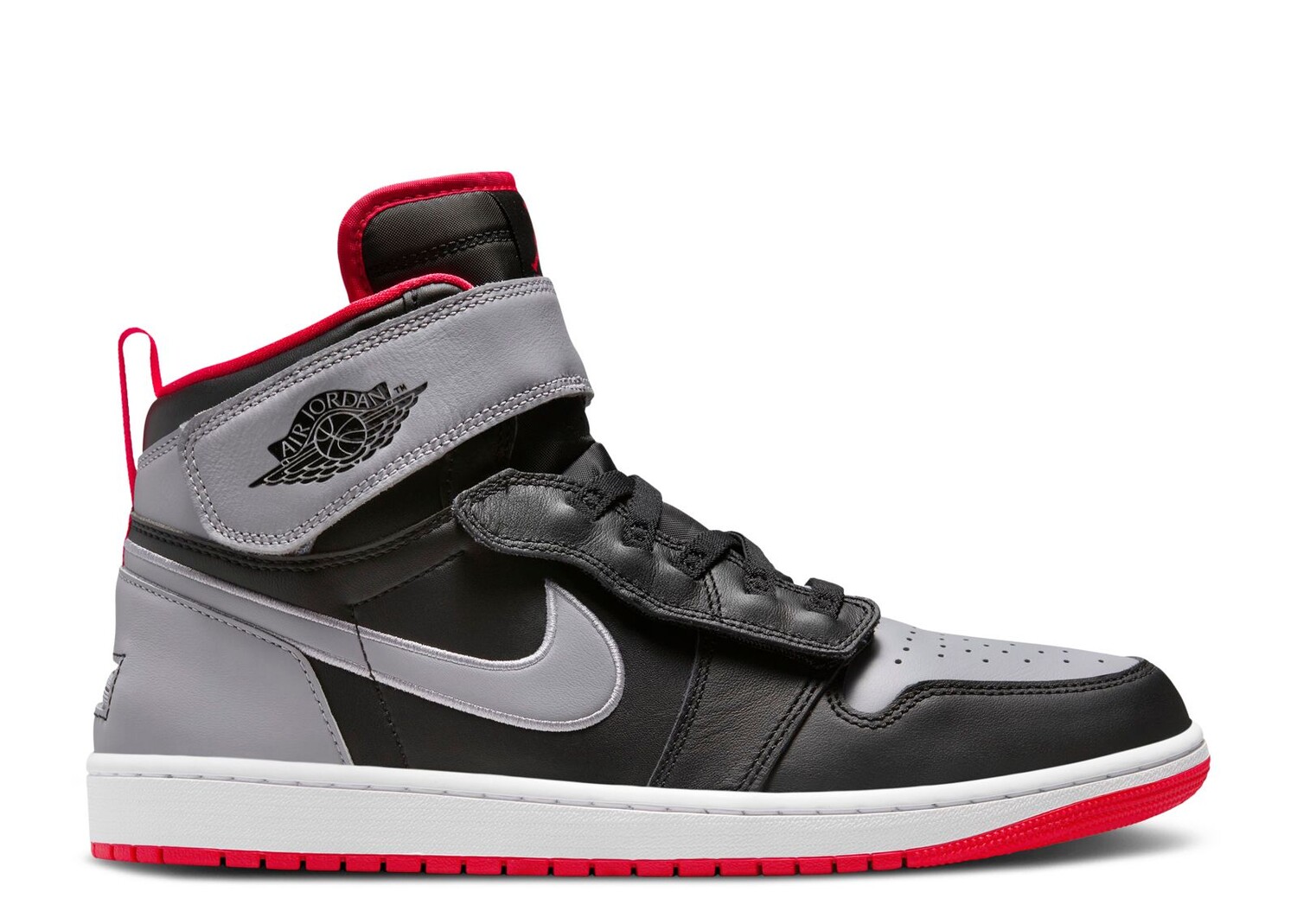 

Кроссовки Air Jordan Air Jordan 1 High Flyease 'Black Cement', черный