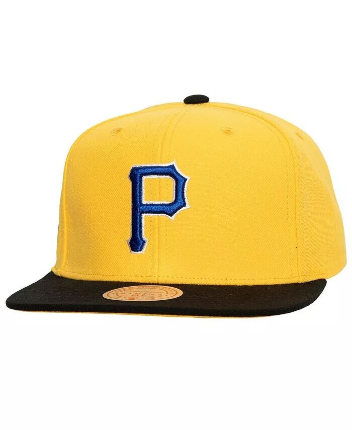 

Мужская золотисто-черная кепка Snapback Pittsburgh Pirates Hometown Mitchell & Ness, золотой