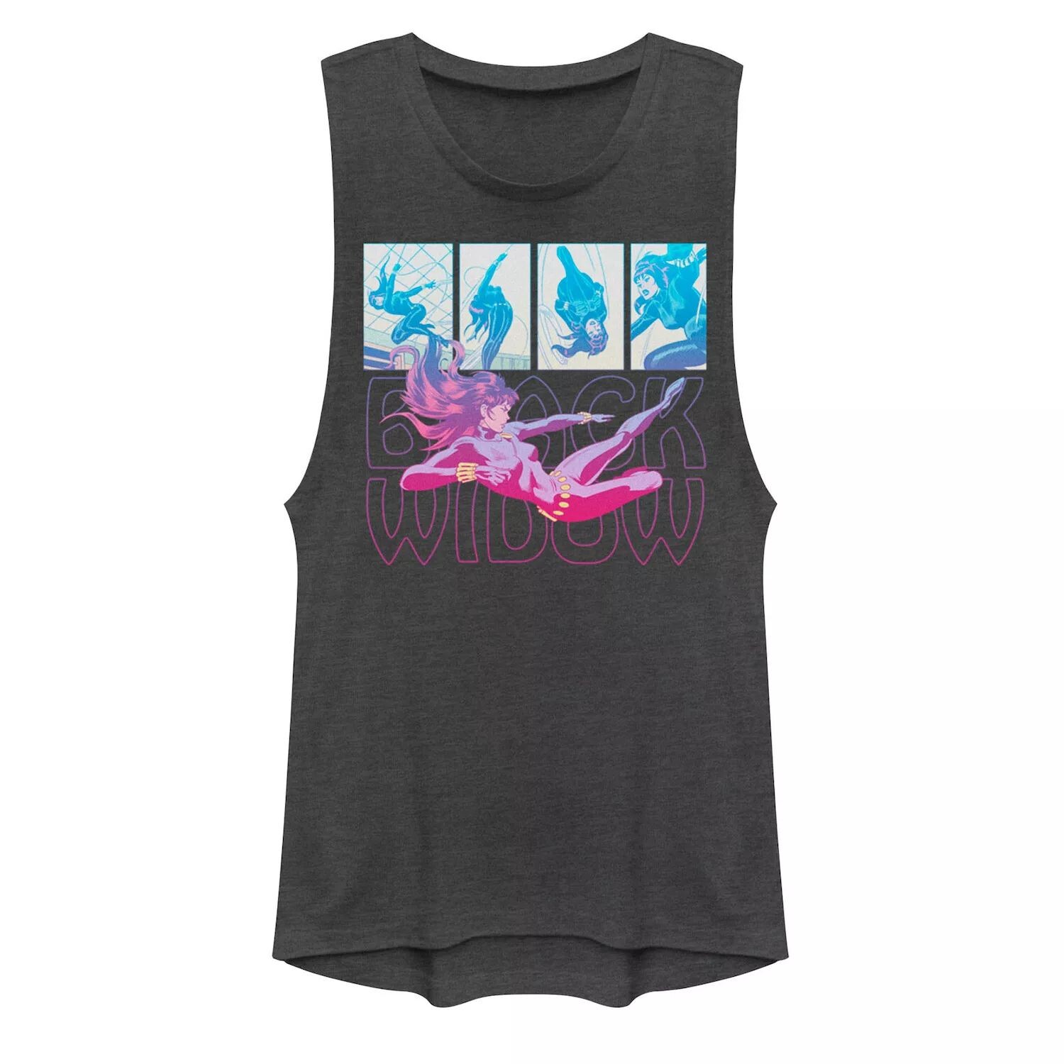 

Майка для юниоров Marvel Black Widow Retro Action Muscle Tank Licensed Character