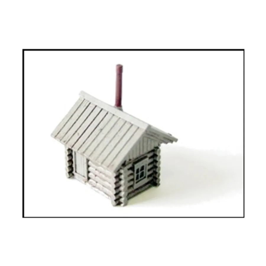 

Бревенчатый домик, Terrain Maker Pewter Buildings & Books
