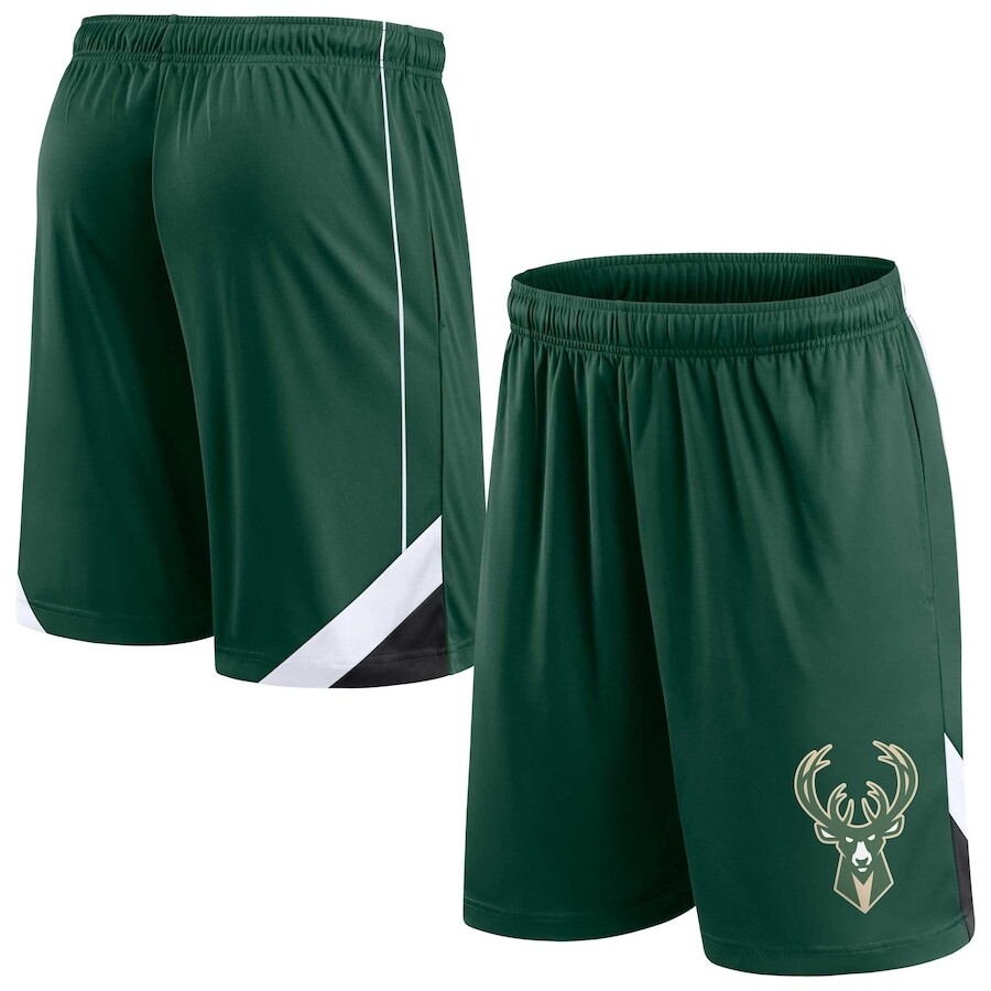 

Шорты Fanatics Branded Milwaukee Bucks, зеленый