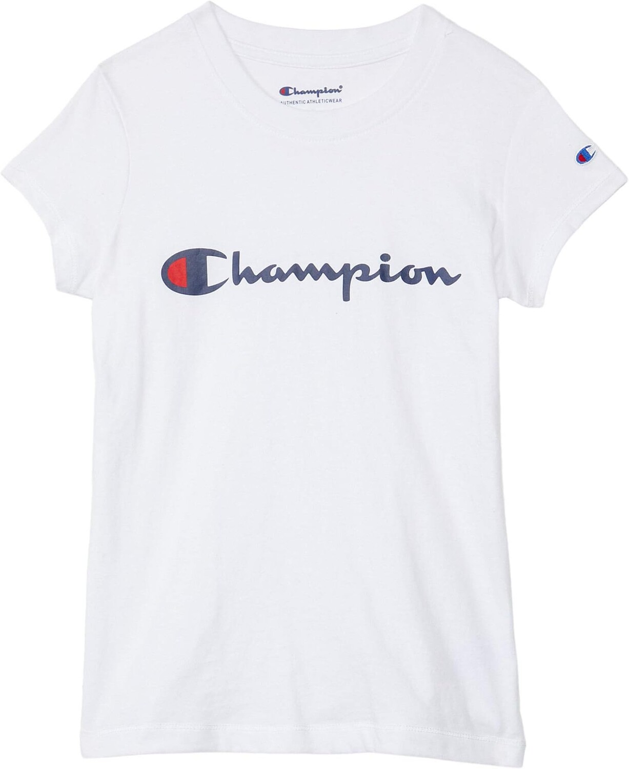

Футболка Champion Short Sleeve Signature Script Graphic Tee, белый
