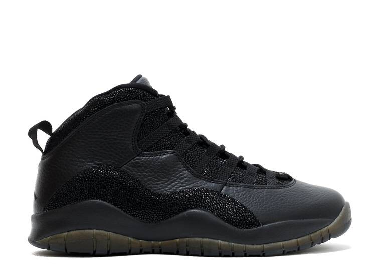 

Кроссовки OVO X AIR JORDAN 10 RETRO 'BLACK', черный