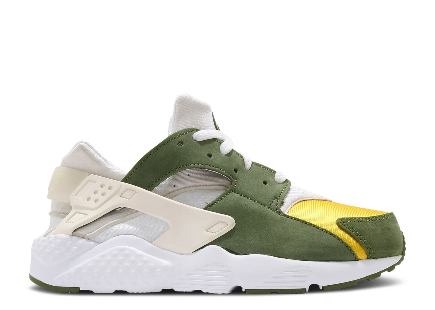 

Кроссовки Nike Stussy X Air Huarache Le Ps 'Dark Olive' 2021, зеленый