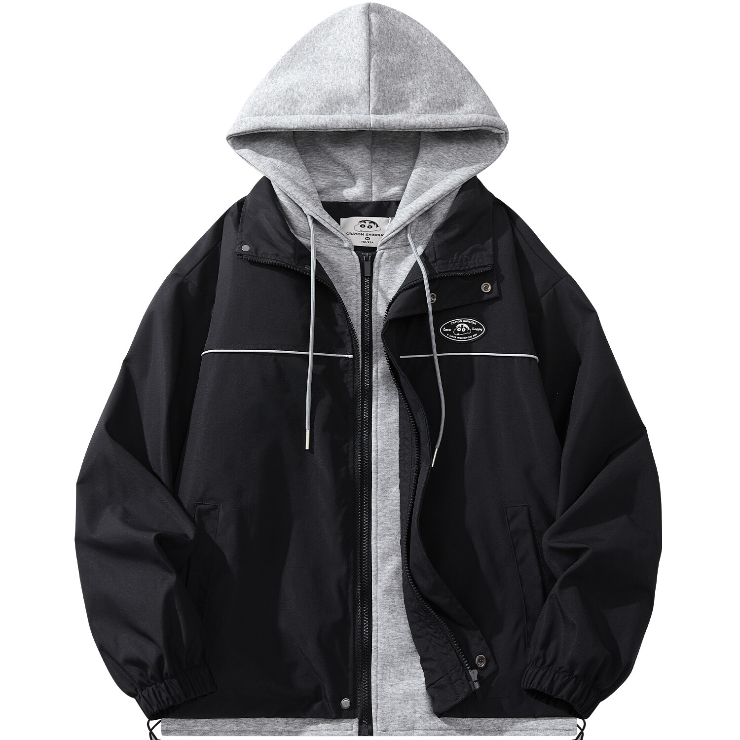 

Флисовая куртка унисекс Crayon Shinchan, цвет Medium Gray [Basic Model]