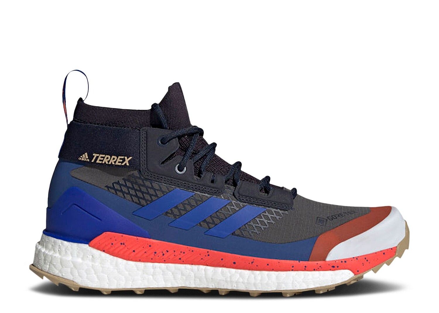 

Кроссовки adidas Terrex Free Hiker Gtx 'Grey Bold Blue', серый, Серый;черный