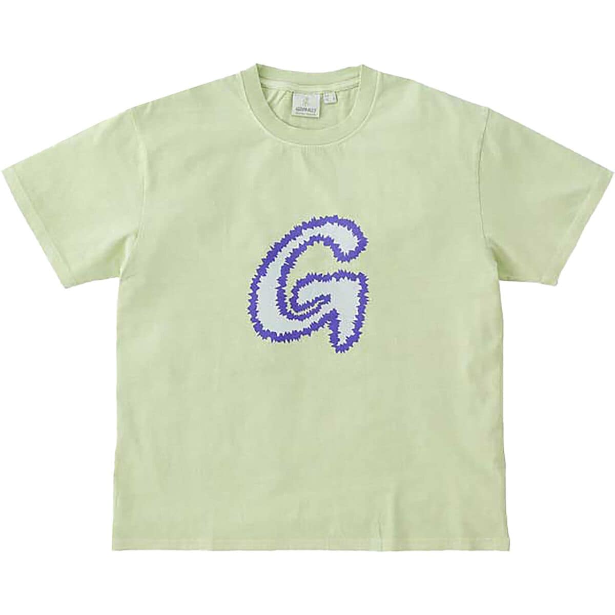 Футболка с короткими рукавами и логотипом fuzzy g Gramicci, серый gramicci logo running man print