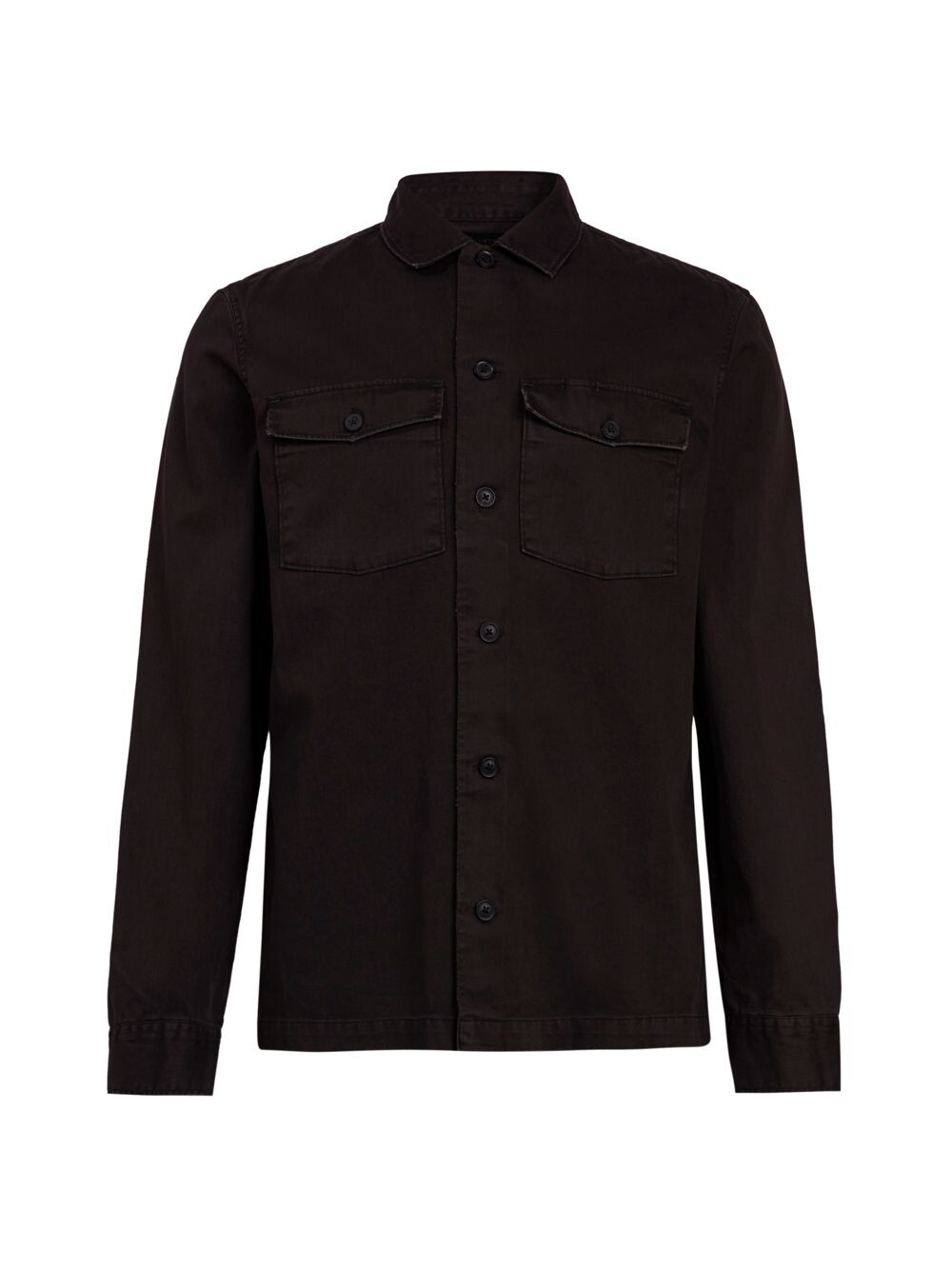 

Куртка-рубашка корректировщика AllSaints, черный
