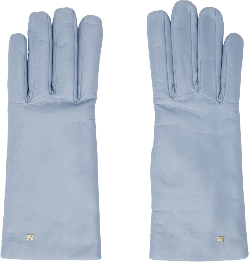 

Синие перчатки Spalato Light Max Mara