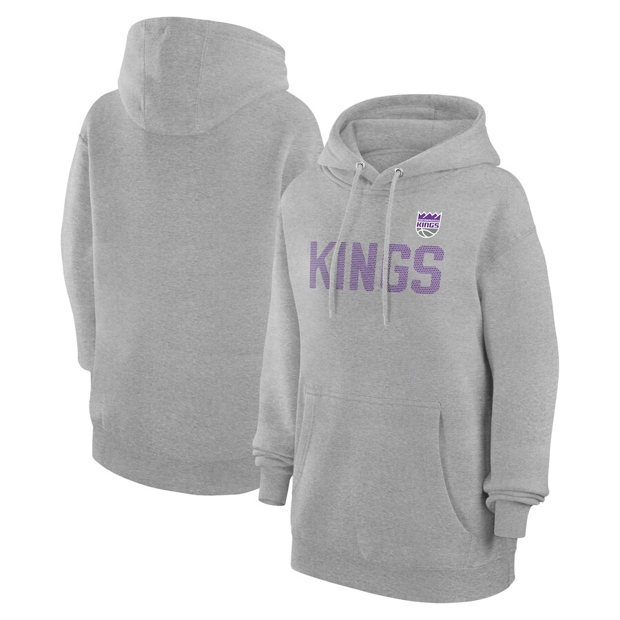 

Пуловер с капюшоном G-III 4Her by Carl Banks Sacramento Kings, серый