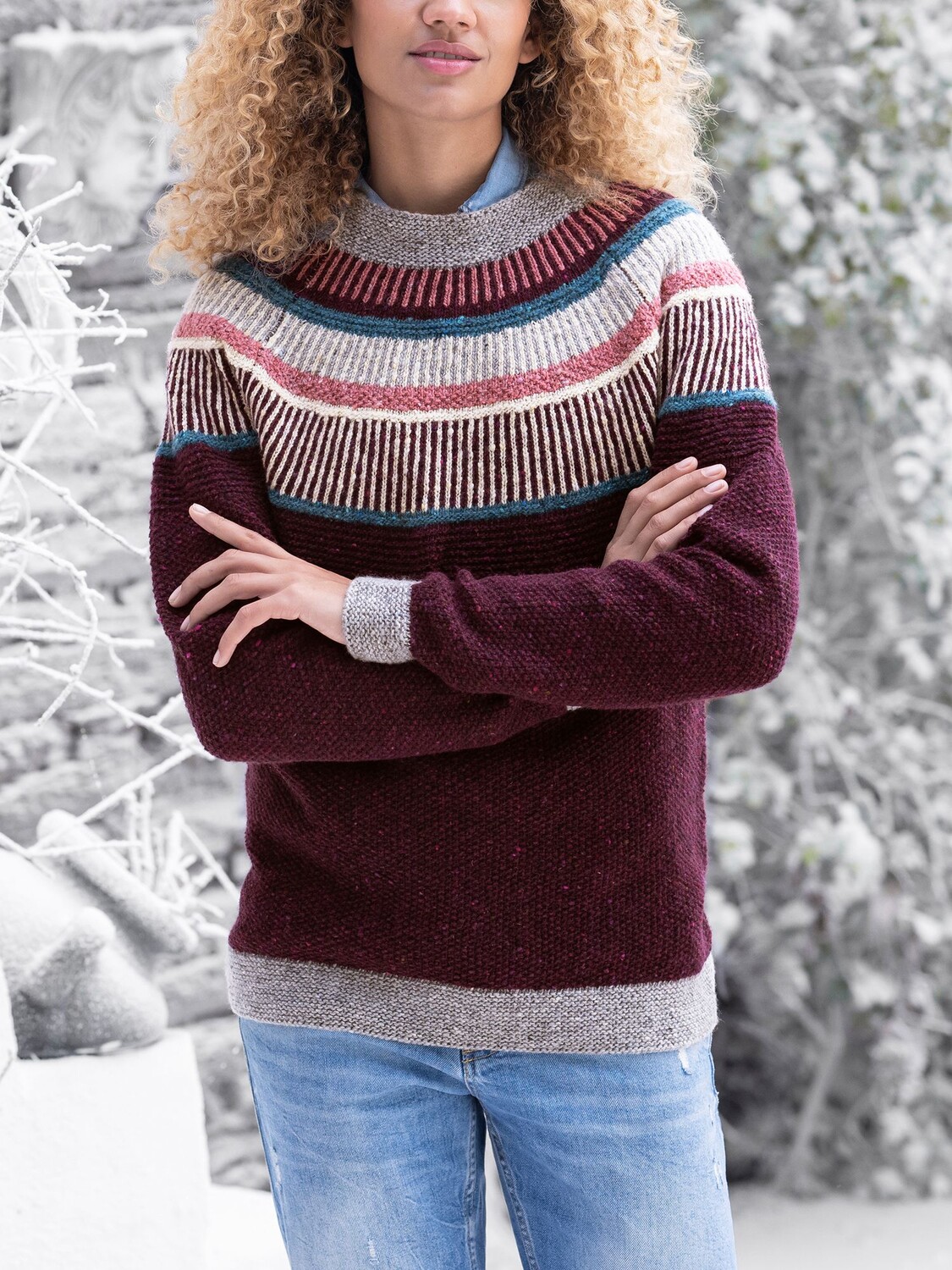 

Джемпер Celtic & Co.Statement Donegal, Damson
