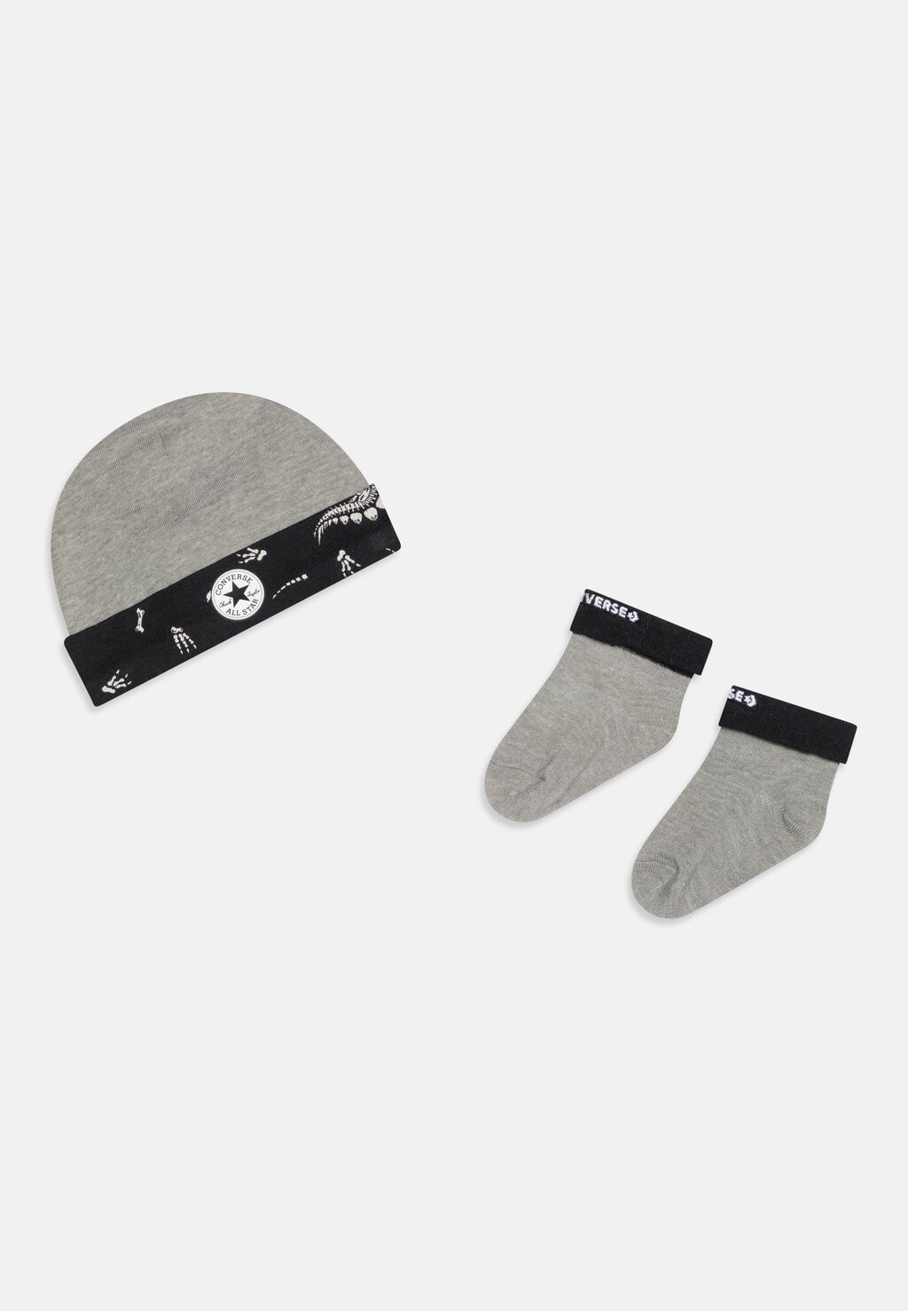 

Носки DINOS HAT BOOTIE SET Converse, цвет dark grey heather
