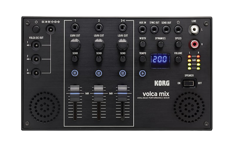 Микшер Korg Volca Mix 4-Channel Performance Mixer аналоговый микшер korg volca mix