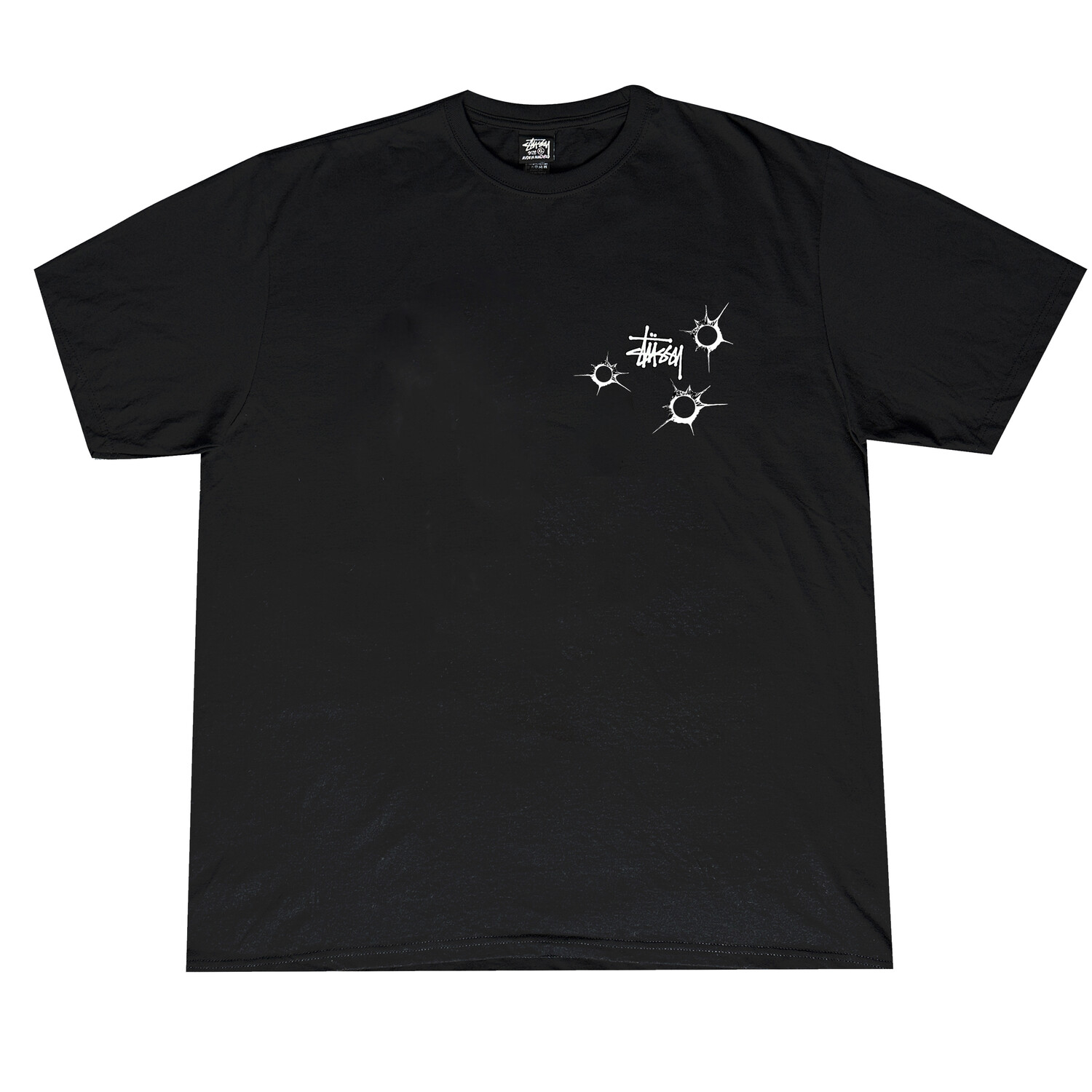 

Футболка унисекс черная Stussy, черный