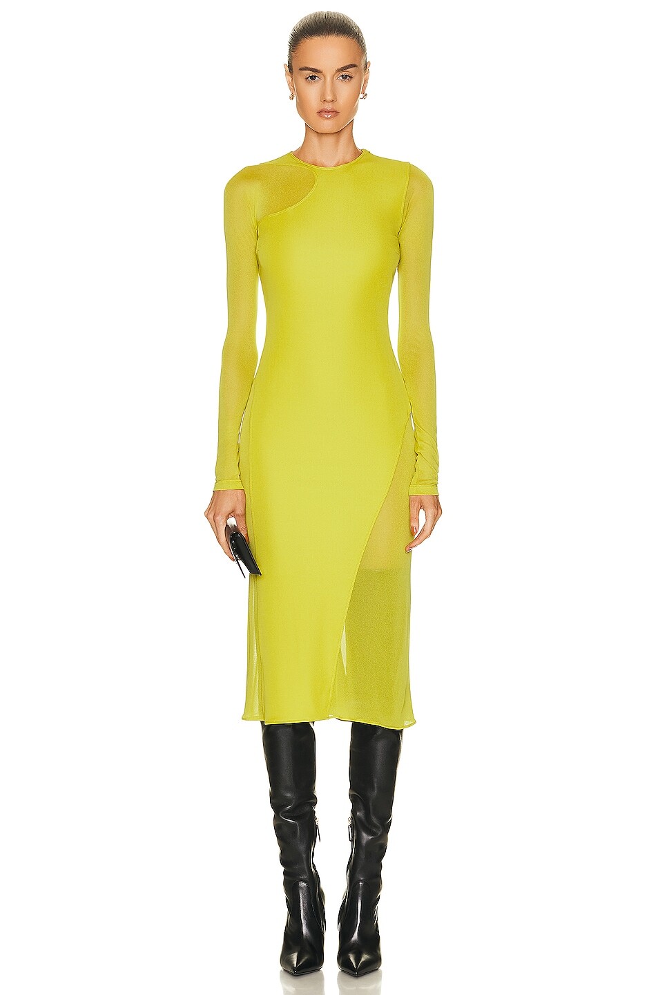 

Платье Tom Ford Tubino, цвет Charteuse Citrine
