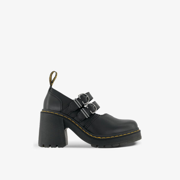 

Босоножки Eviee на каблуке с контрастной строчкой Dr. Martens, черный