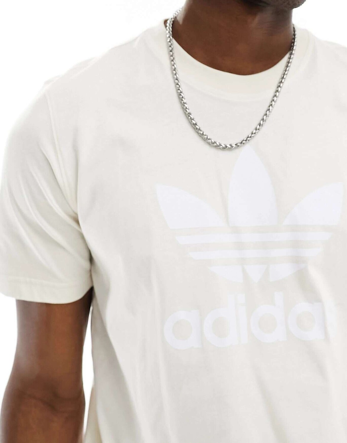 

Футболка adidas Adicolor Trefoil (бежевый) adidas Originals