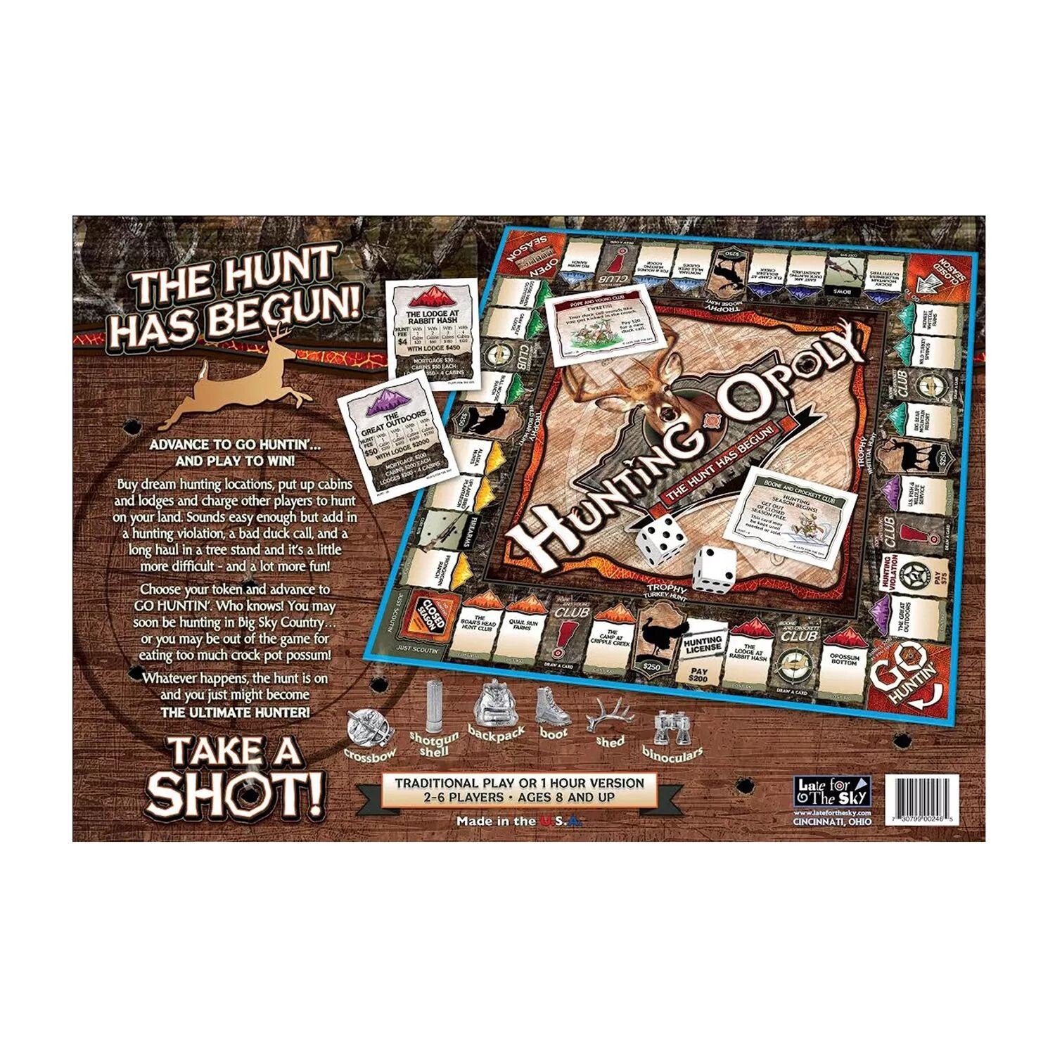 

Настольная игра Late For The Sky Hunting-opoly Late For The Sky