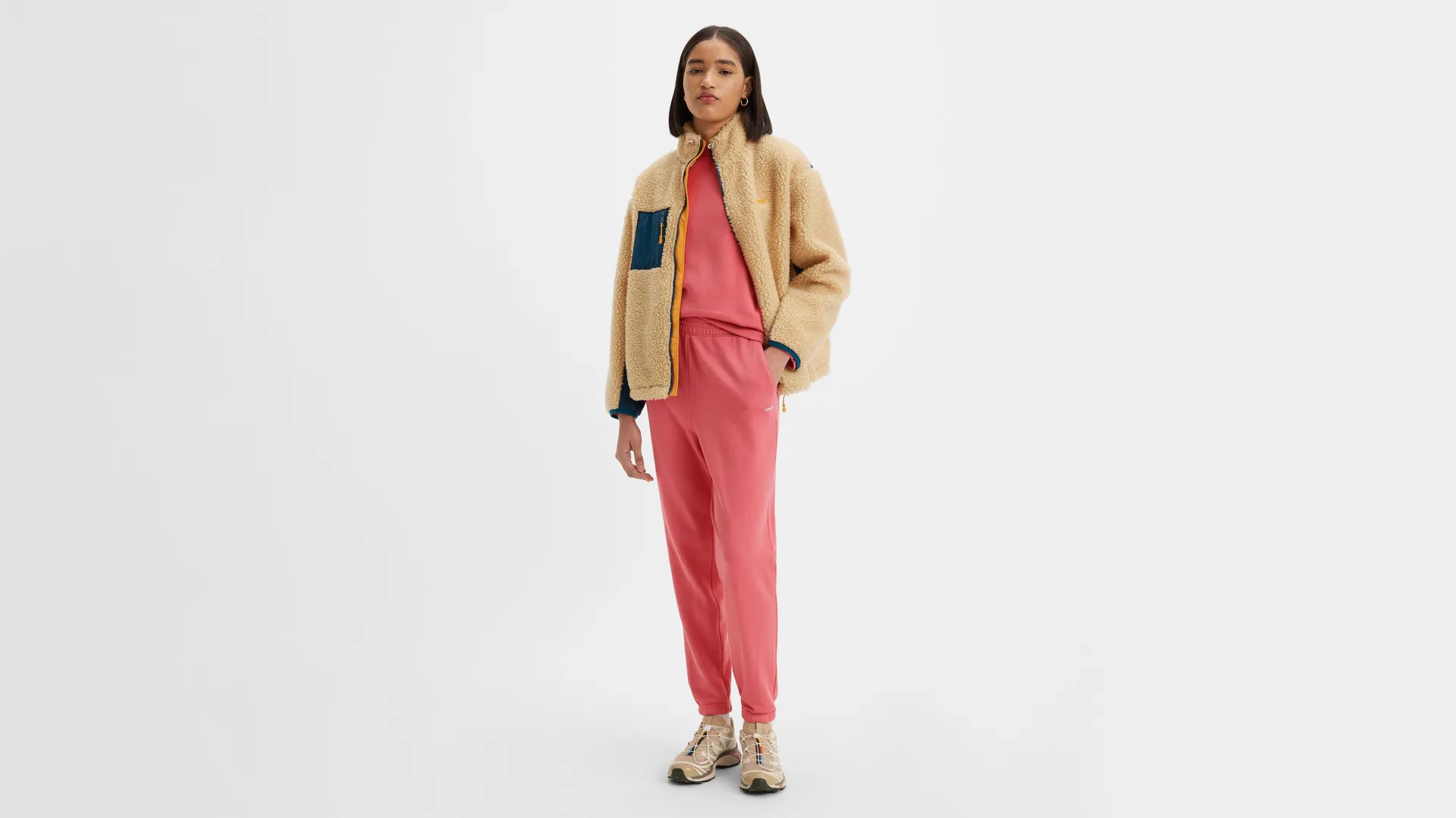 

Повседневные спортивные штаны Levi's, цвет Italian Rose - Red