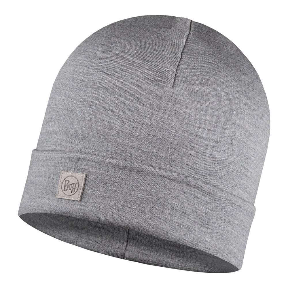 Merino Heavyweight Solid Light Grey шапка