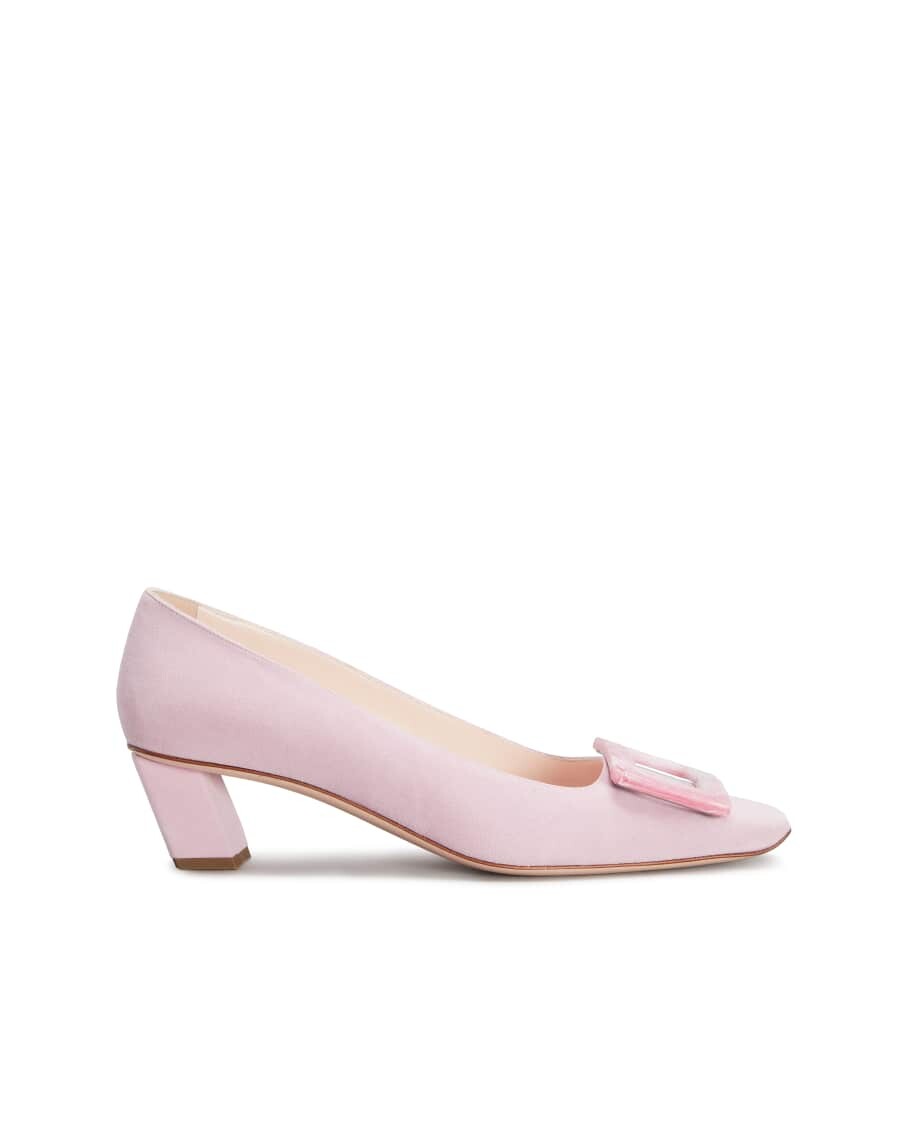 

Замшевые туфли с пряжкой Belle Vivier Roger Vivier