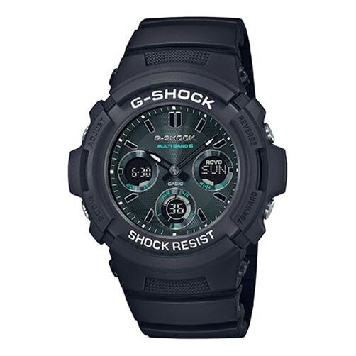 

Часы CASIO G-Shock Analog-Digital 'Black Green', черный