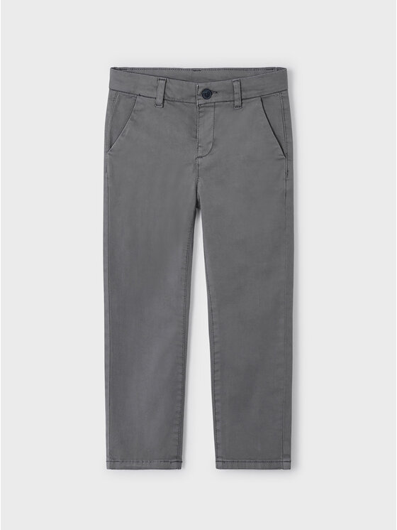 Тканевые брюки стандартного кроя Mayoral, серый