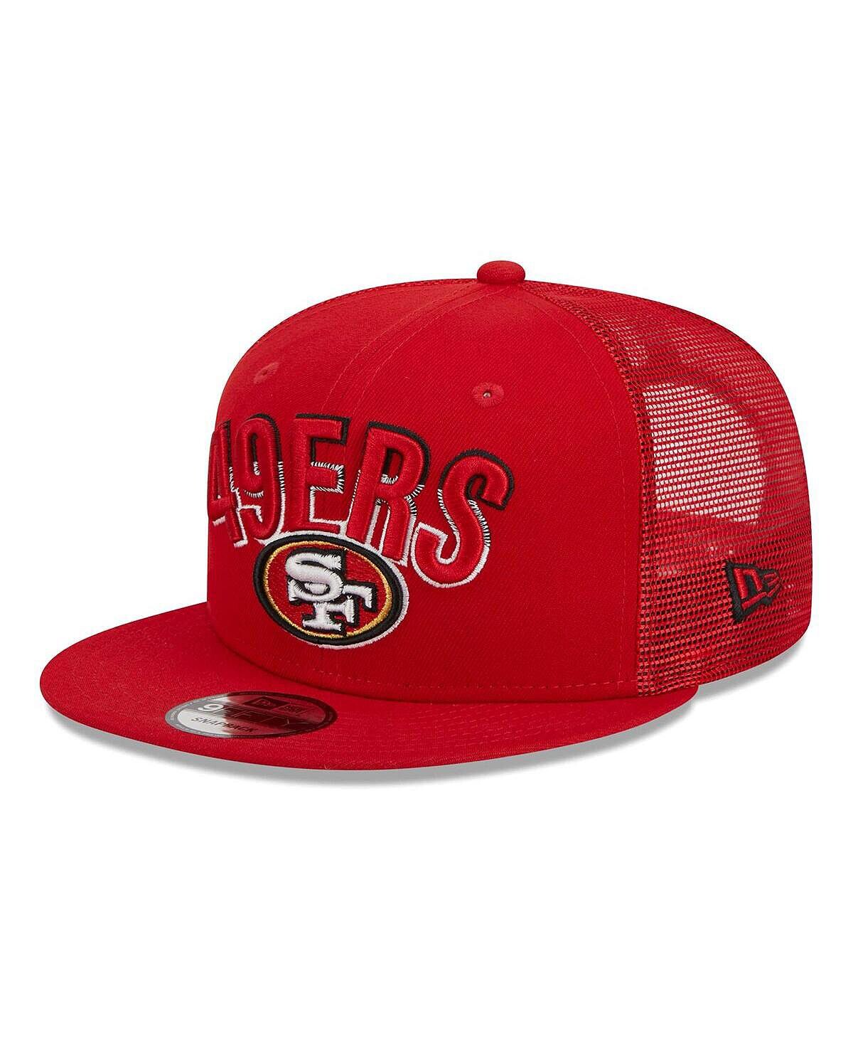 

Мужская кепка Snapback San Francisco 49ers Grade Trucker 9FIFTY Scarlet San Francisco 49ers New Era
