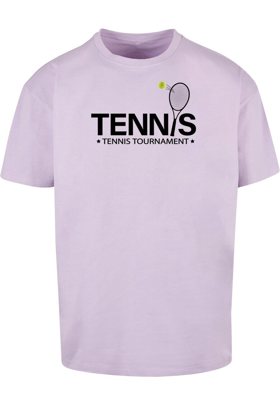 

Футболка Merchcode TENNIS RACKET, светло-фиолетовый