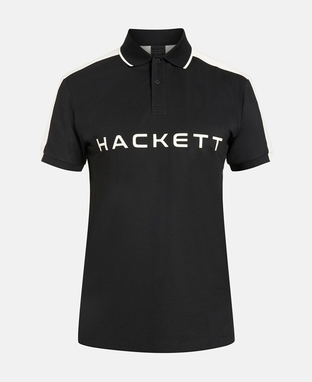 

Рубашка поло Hackett London, черный