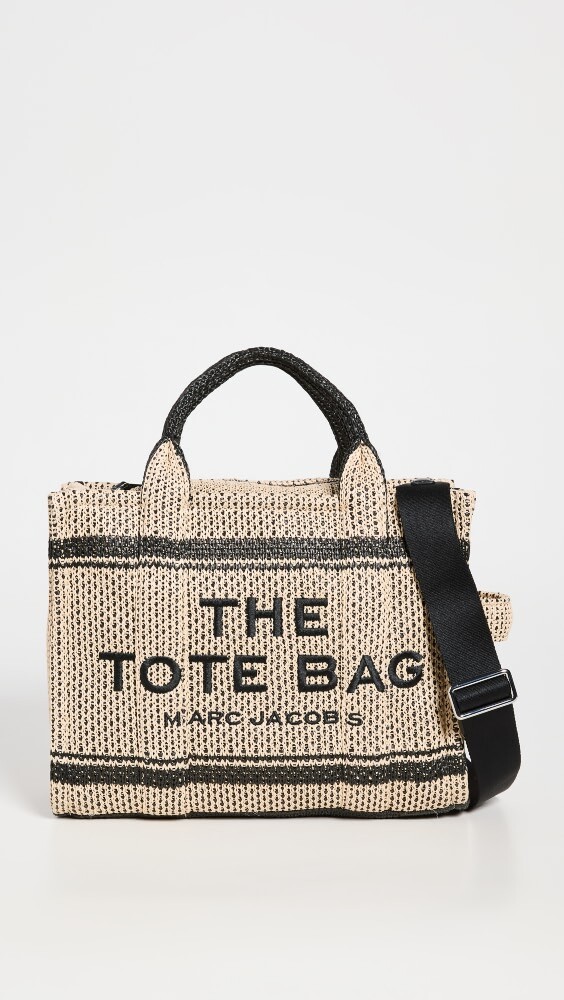 

Сумка-тоут Marc Jacobs The Straw Jacquard, натуральный