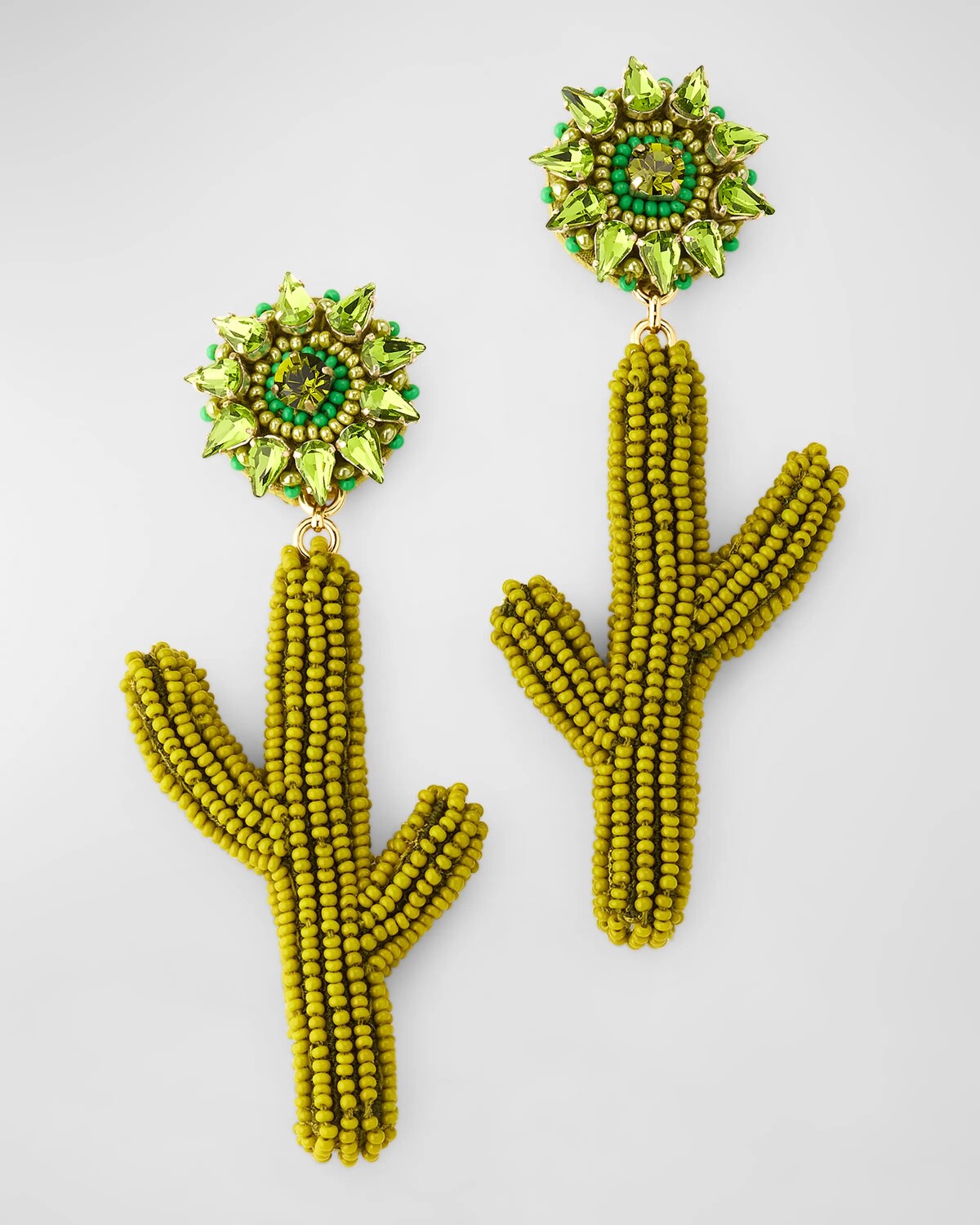 

Серьги Lux Cactus, Зеленый Mignonne Gavigan, цвет Green