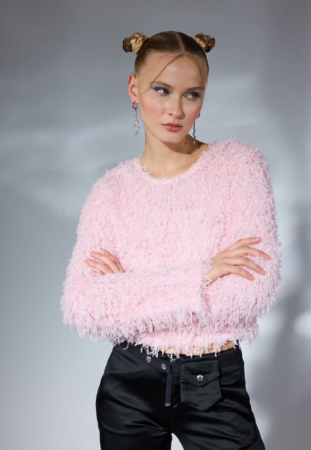 

Свитшот Even&Odd, цвет light pink