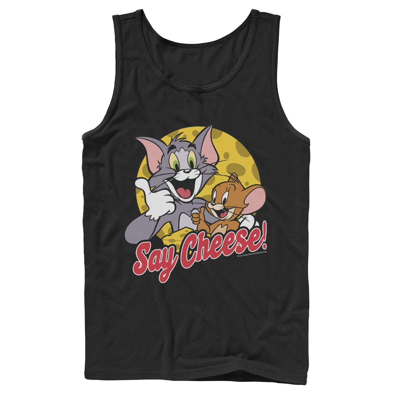

Мужская майка с портретом Tom And Jerry Say Cheese Licensed Character