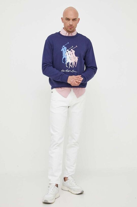 

Толстовка Polo Ralph Lauren, темно-синий