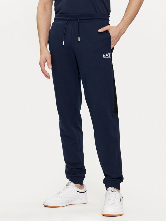

Спортивные брюки стандартного кроя Ea7 Emporio Armani, синий