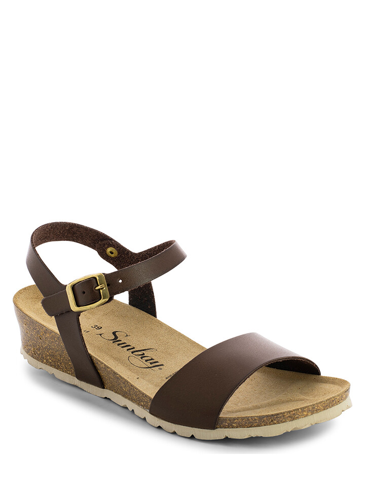 

Сандалии Sunbay LEDER Keilsandaletten Mateo, цвет Dunkelbraun