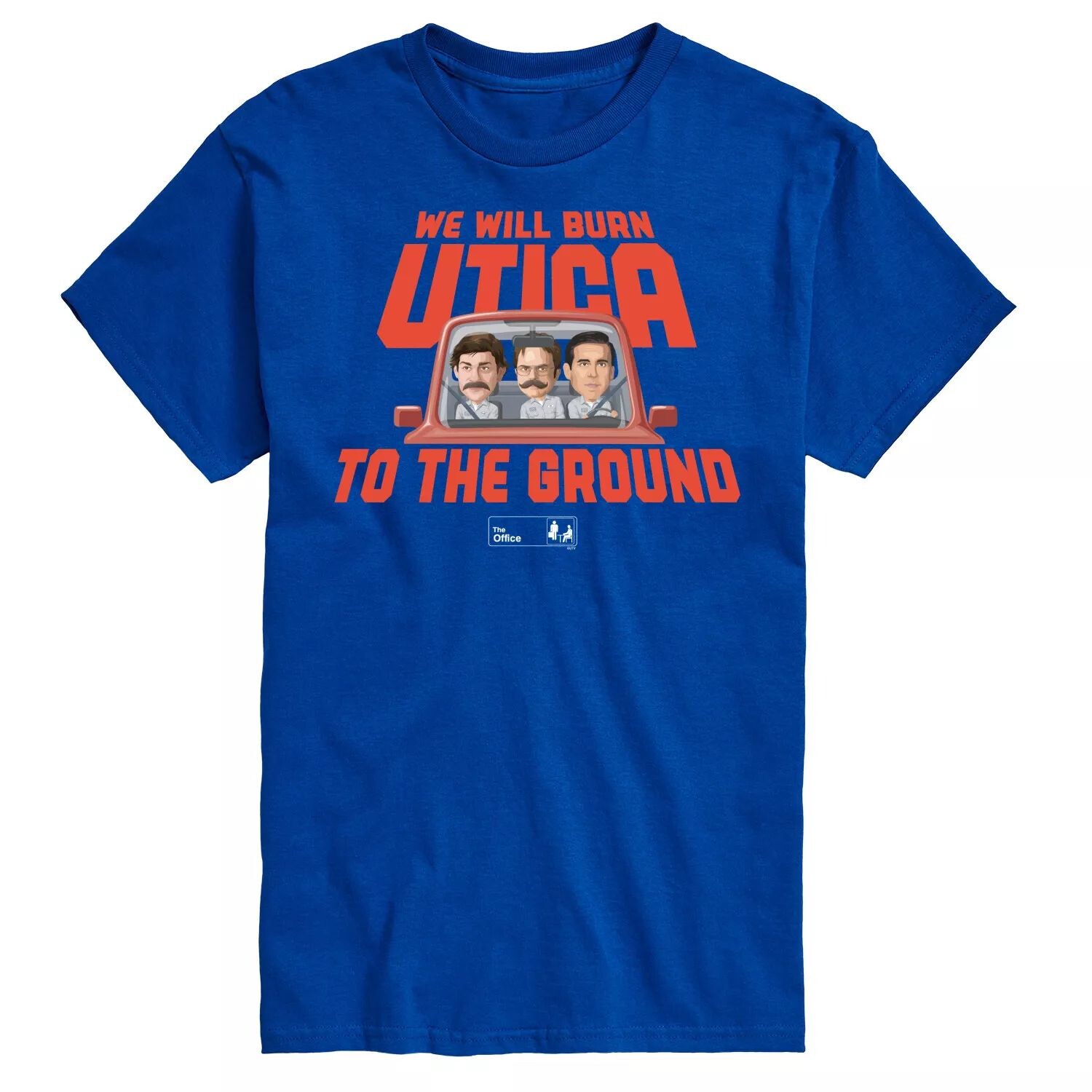 

Мужская футболка The Office Burn Utica Licensed Character