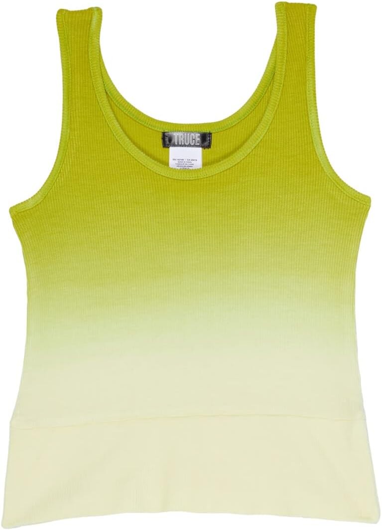 

Майка TRUCE Dip-Dye Rib Tank, цвет Lime