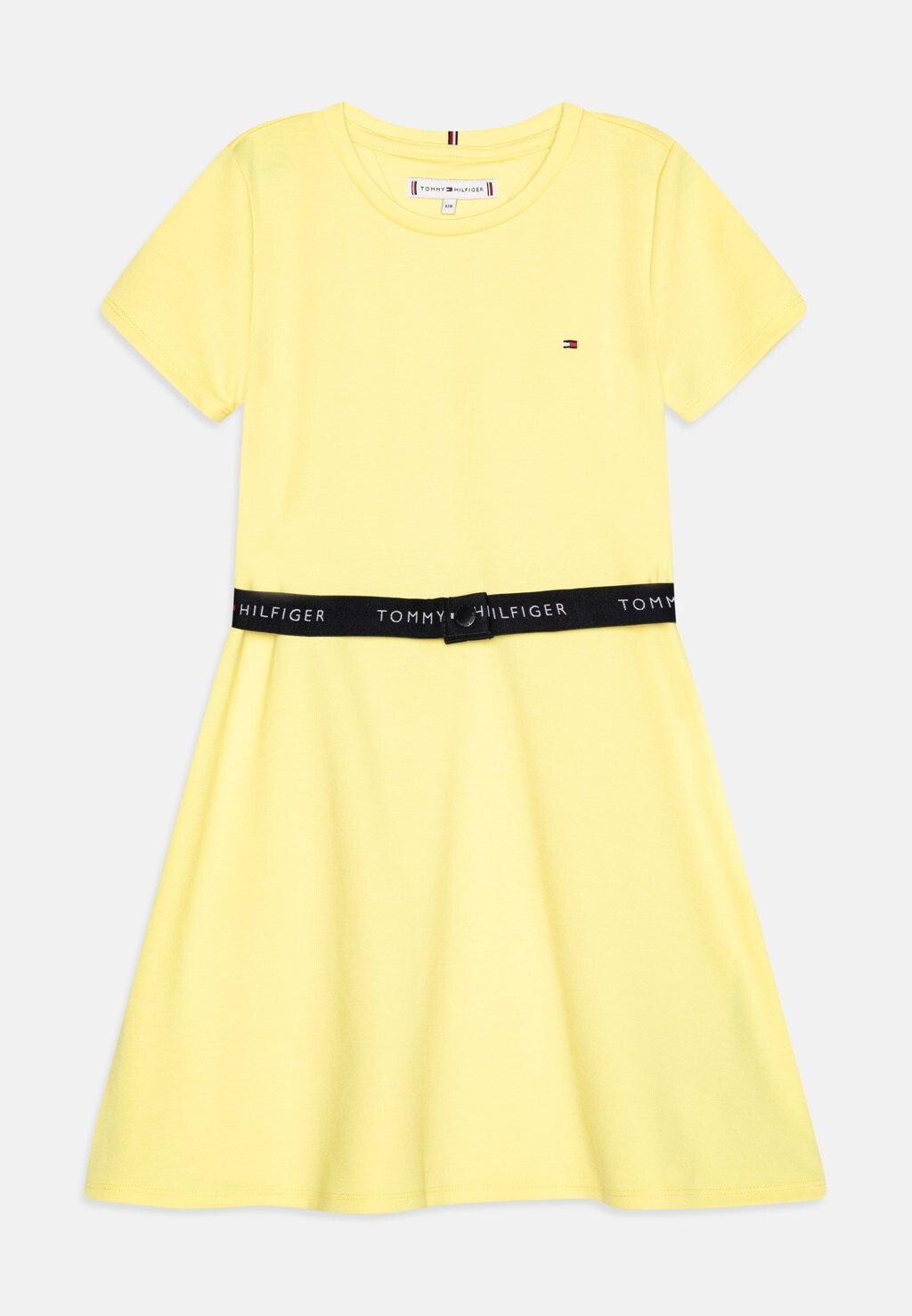 

Платье из джерси Essential Skater Dress Tommy Hilfiger, цвет yellow tulip