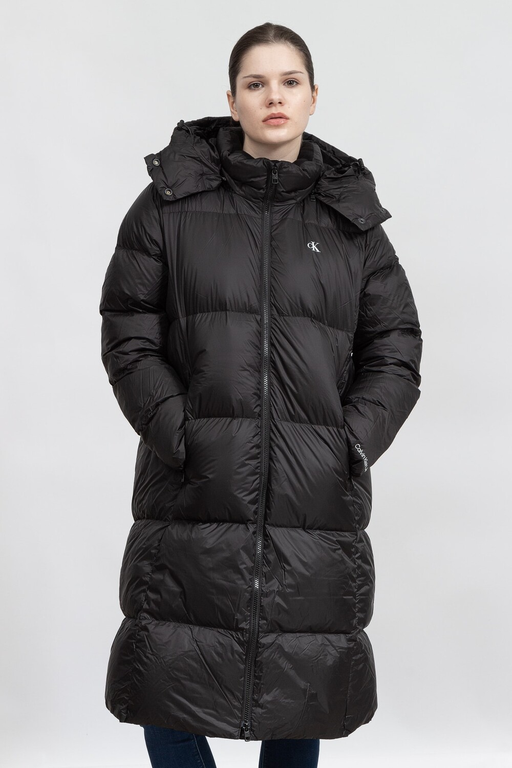 Женское пальто Core Верхняя Calvin Klein, черный