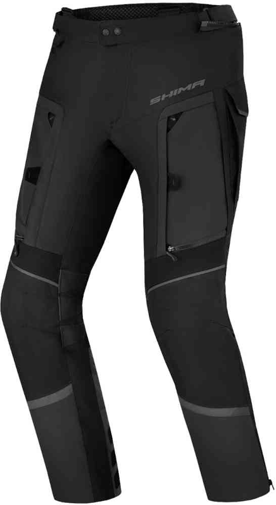 цена Hero 2.0 Водонепроницаемые мотоциклетные текстильные брюки SHIMA, черный