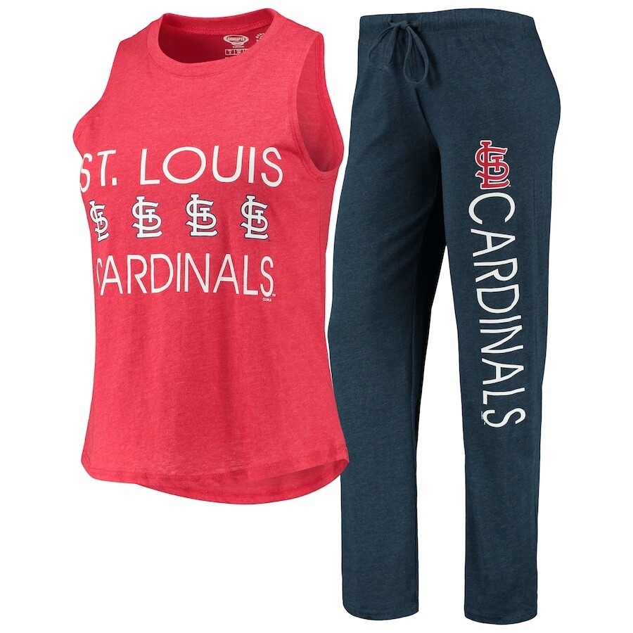 

Пижамный комплект Concepts Sport St Louis Cardinals, нави